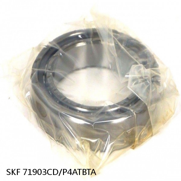 71903CD/P4ATBTA SKF Super Precision,Super Precision Bearings,Super Precision Angular Contact,71900 Series,15 Degree Contact Angle