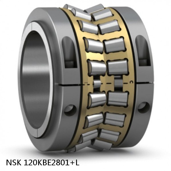 120KBE2801+L NSK Tapered roller bearing