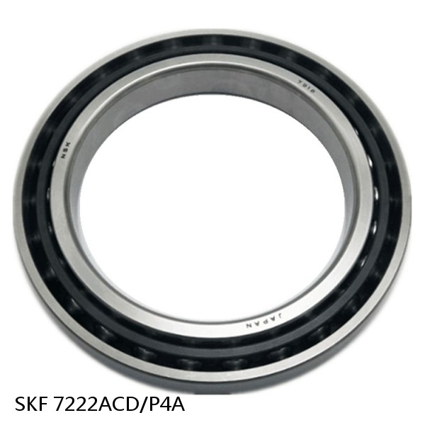 7222ACD/P4A SKF Super Precision,Super Precision Bearings,Super Precision Angular Contact,7200 Series,25 Degree Contact Angle