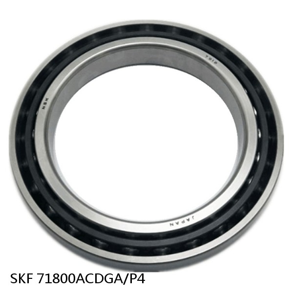 71800ACDGA/P4 SKF Super Precision,Super Precision Bearings,Super Precision Angular Contact,71800 Series,25 Degree Contact Angle