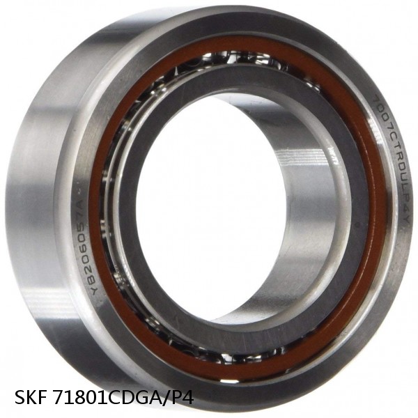 71801CDGA/P4 SKF Super Precision,Super Precision Bearings,Super Precision Angular Contact,71800 Series,15 Degree Contact Angle